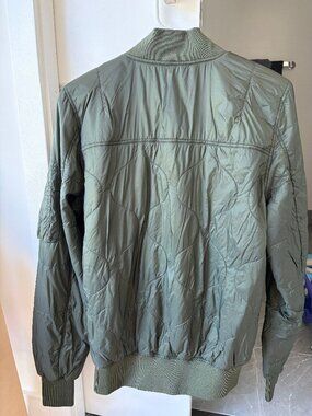 Alpha Industries L-2B Quilted Flight Jacket Sage Green Women's S